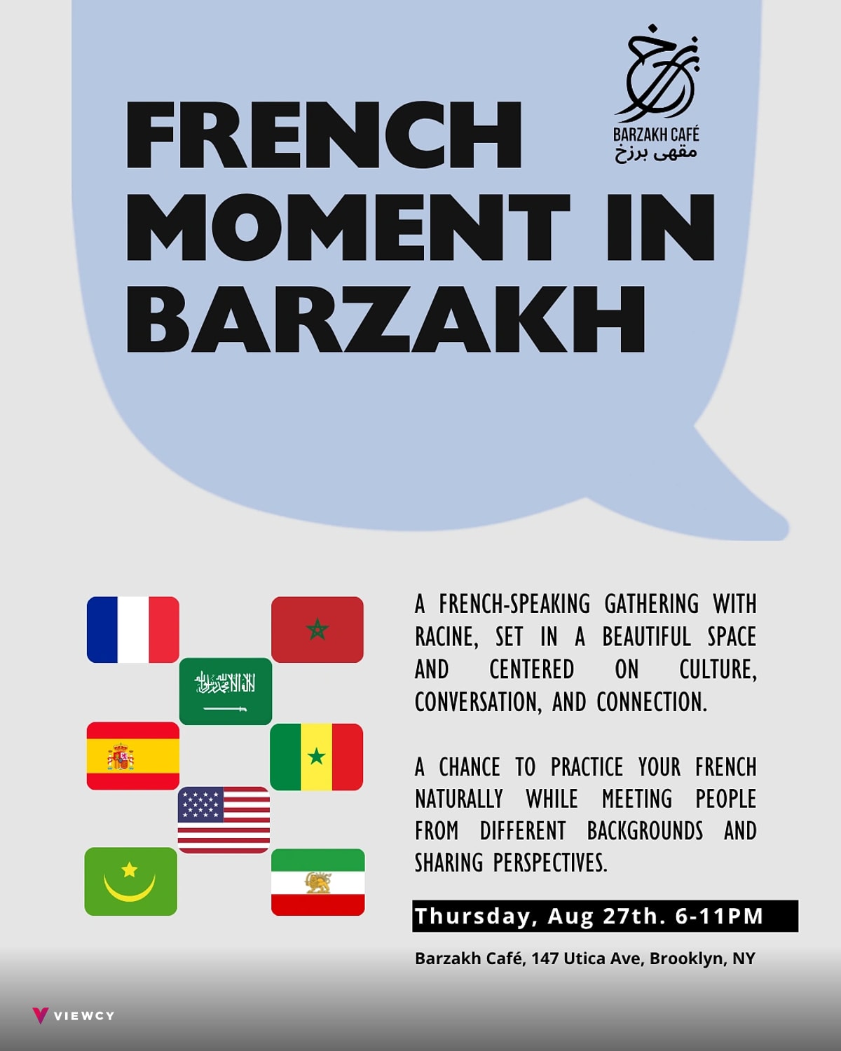 French Moment at Barzakh at Barzakh Cafe