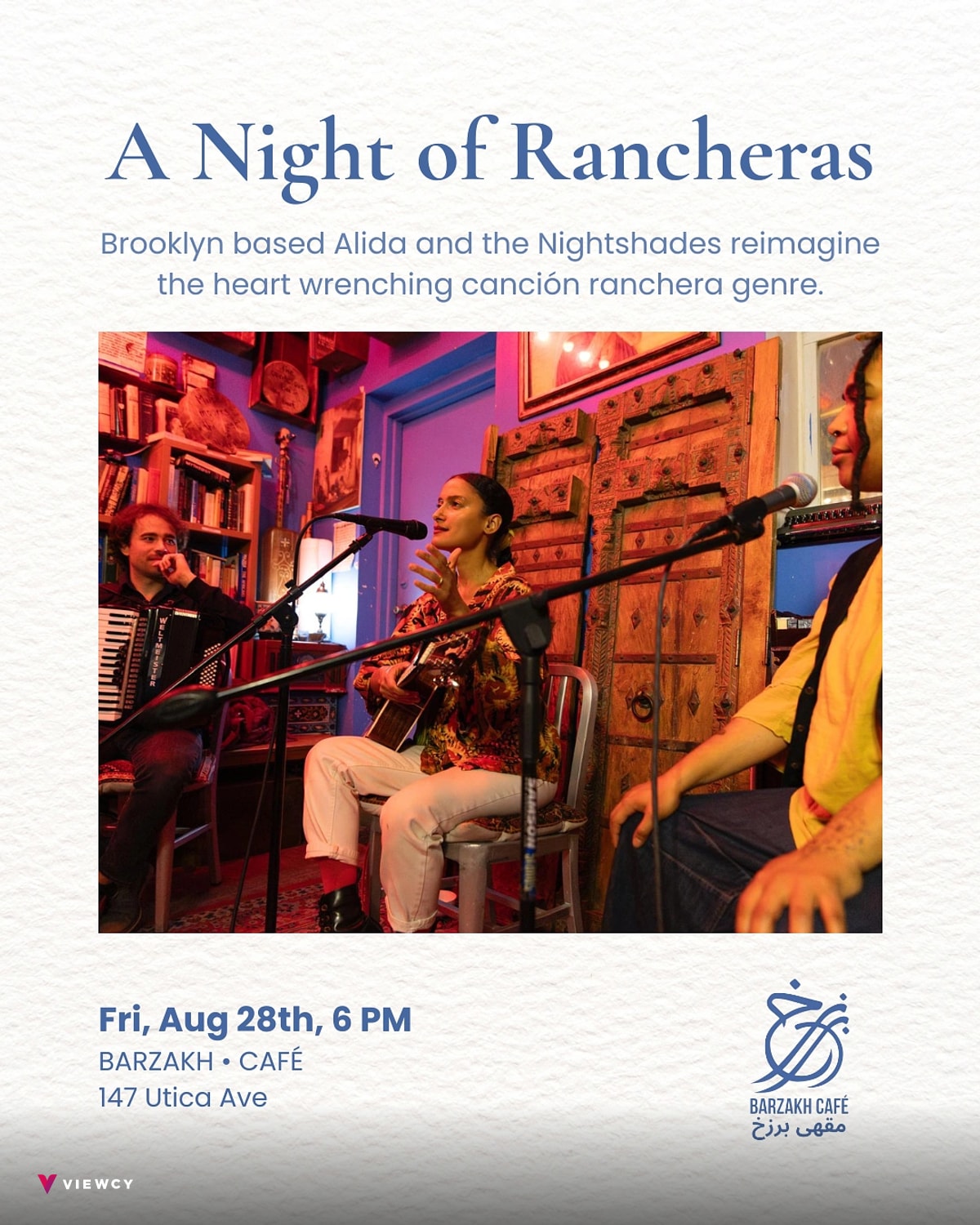 A Night of Rancheras at Barzakh Cafe