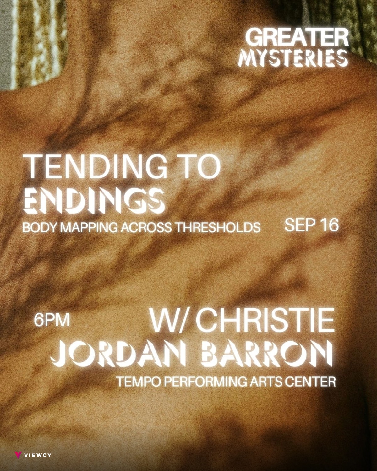 Tending to Endings: Body Mapping Across Thresholds with Christie Jordan Barron