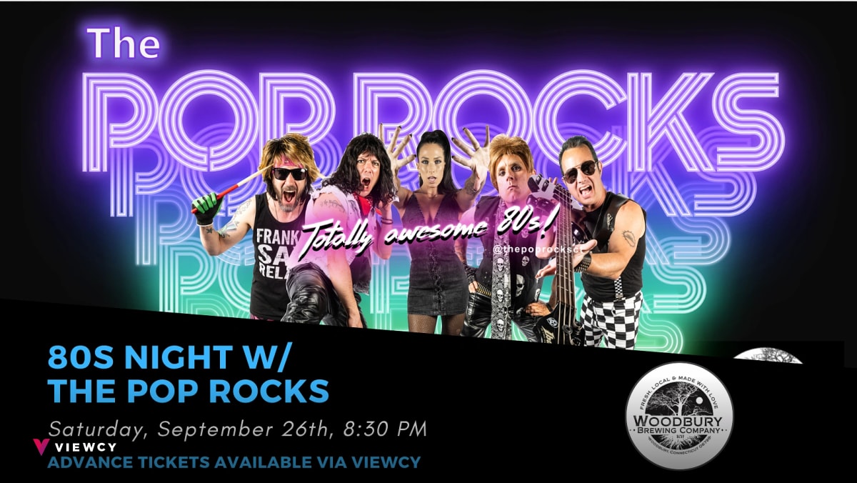 80s Night with The Pop Rocks at the Woodbury Brewing Company