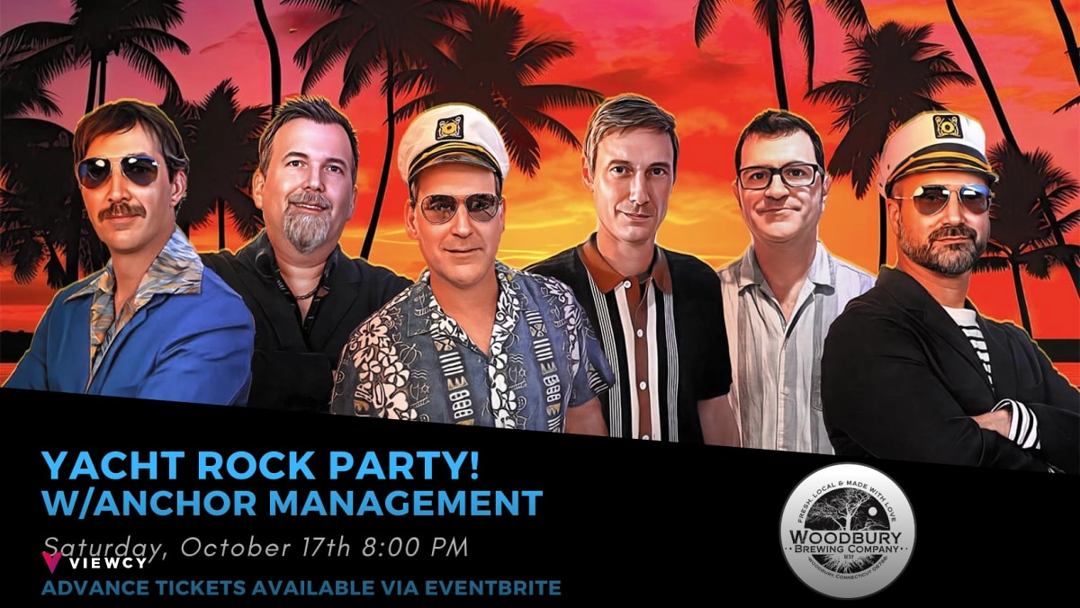 Anchor Management – Yacht Rock Party at Woodbury Brewing Company - Woodbury Brewing Company