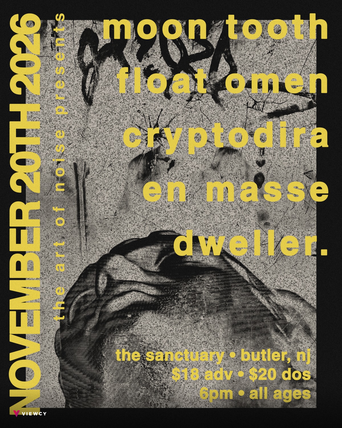 Moon Tooth, Float Omen, Cyptodira, En Masse, Dweller. - The Sanctuary