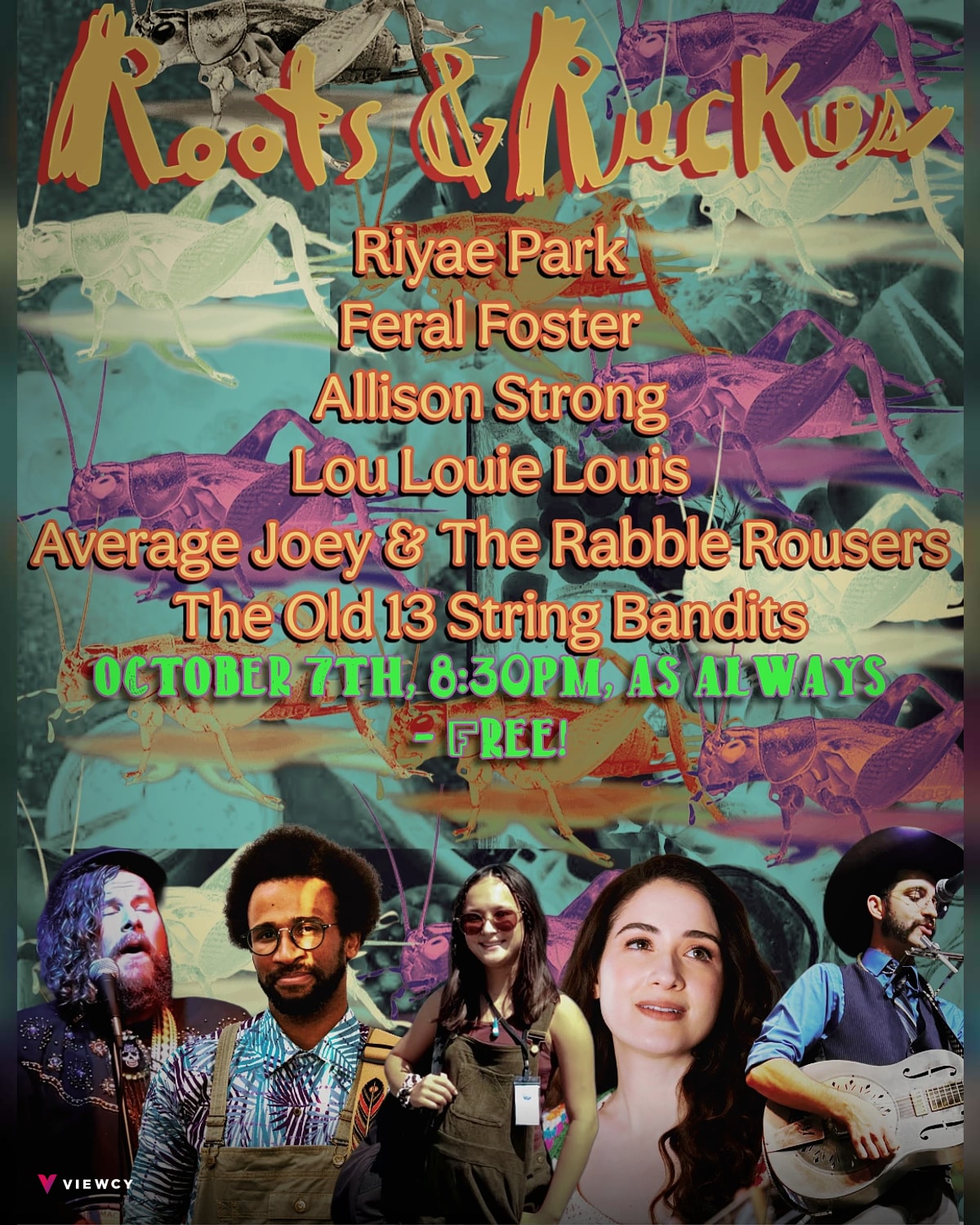 Roots n’ Ruckus! OCTOBER! - Jalopy Theatre