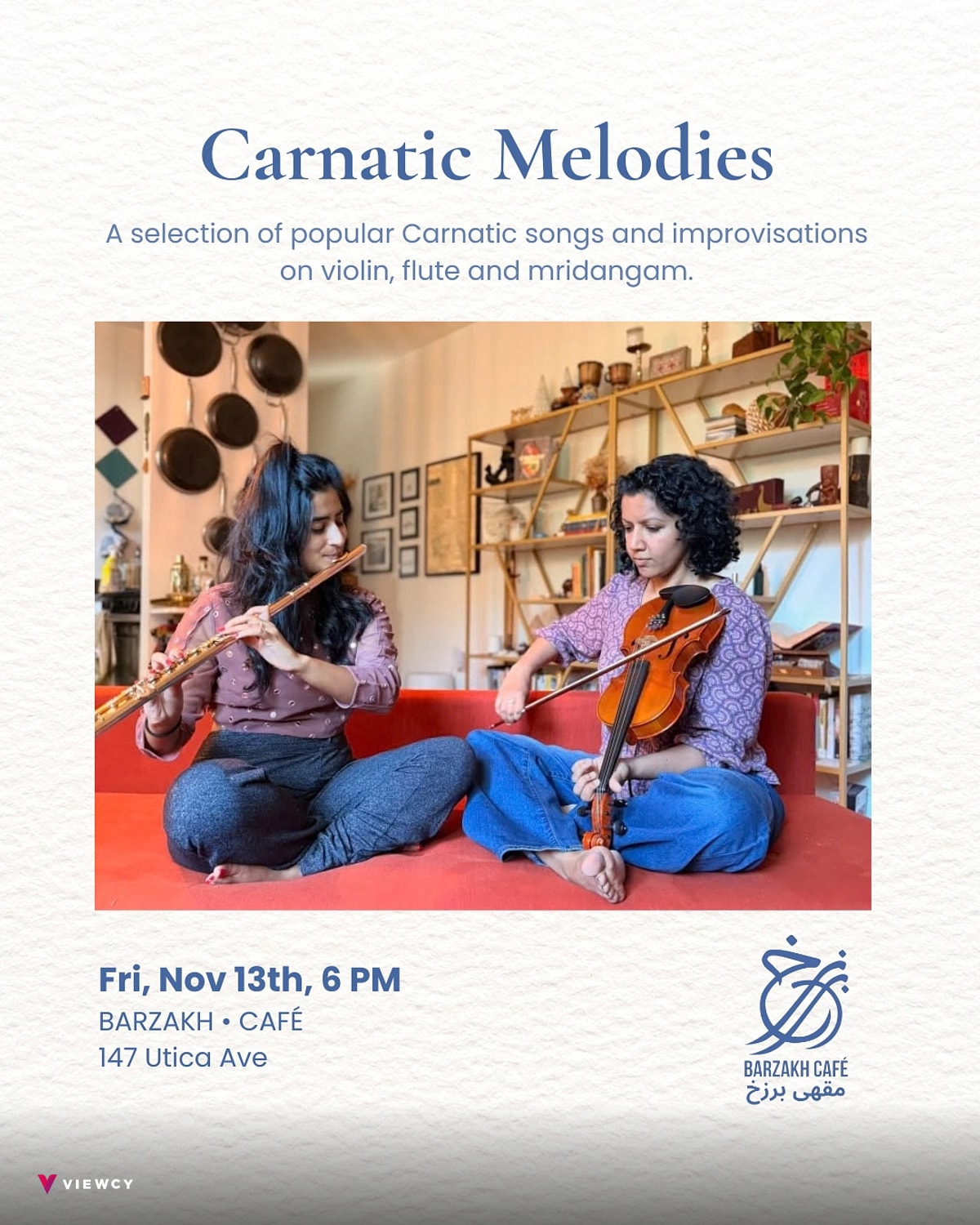 Carnatic Melodies - Barzakh Cafe