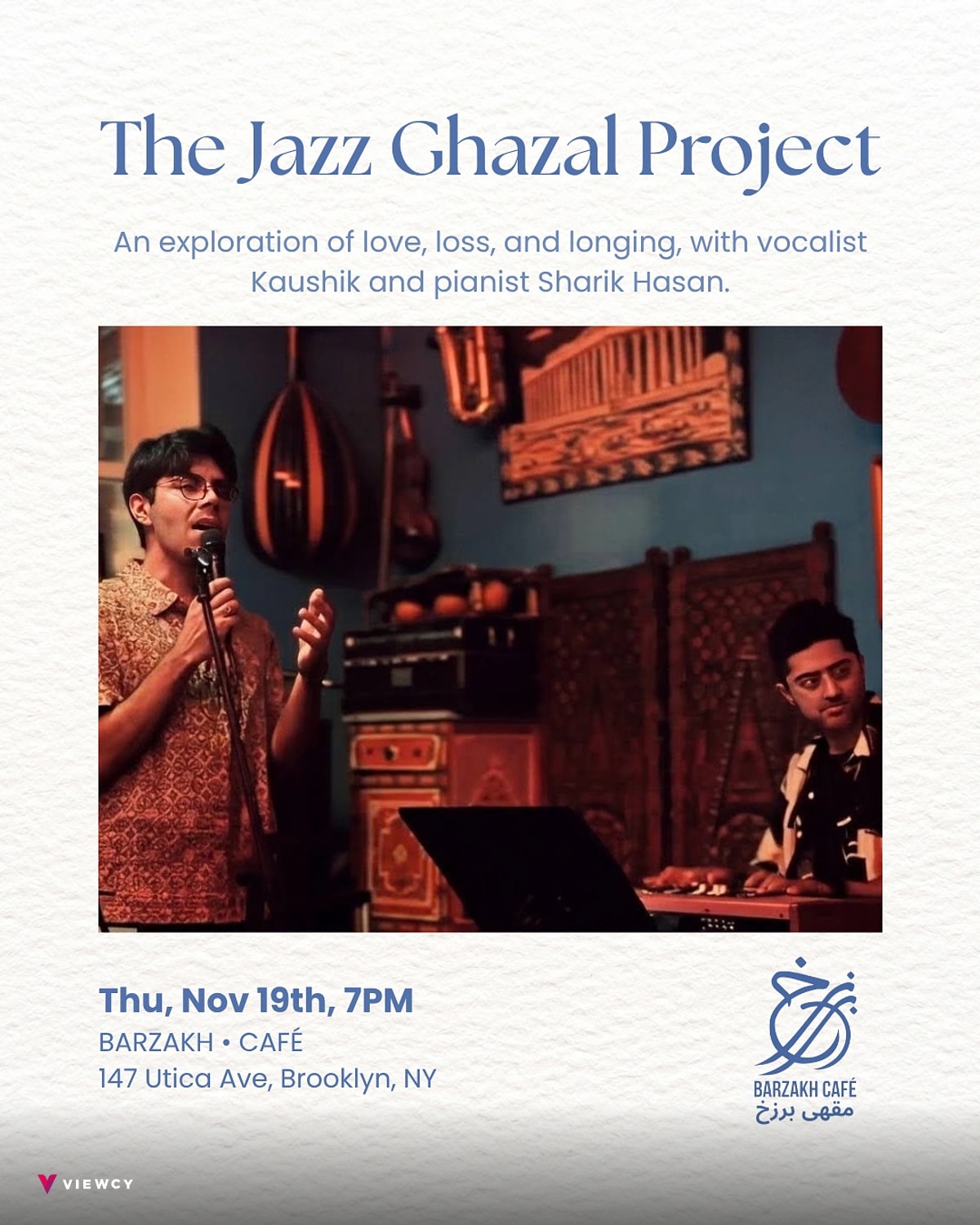 The Jazz Ghazal Project - Barzakh Cafe