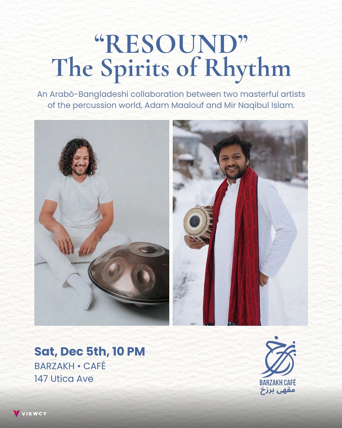 “RESOUND”; The Spirits of Rhythm - Barzakh Cafe