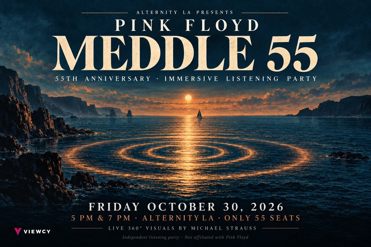 MEDDLE 55 | Pink Floyd Immersive Listening Party | 360° Dome Experience - ALTERNITY.LA @ Creative Technology Center