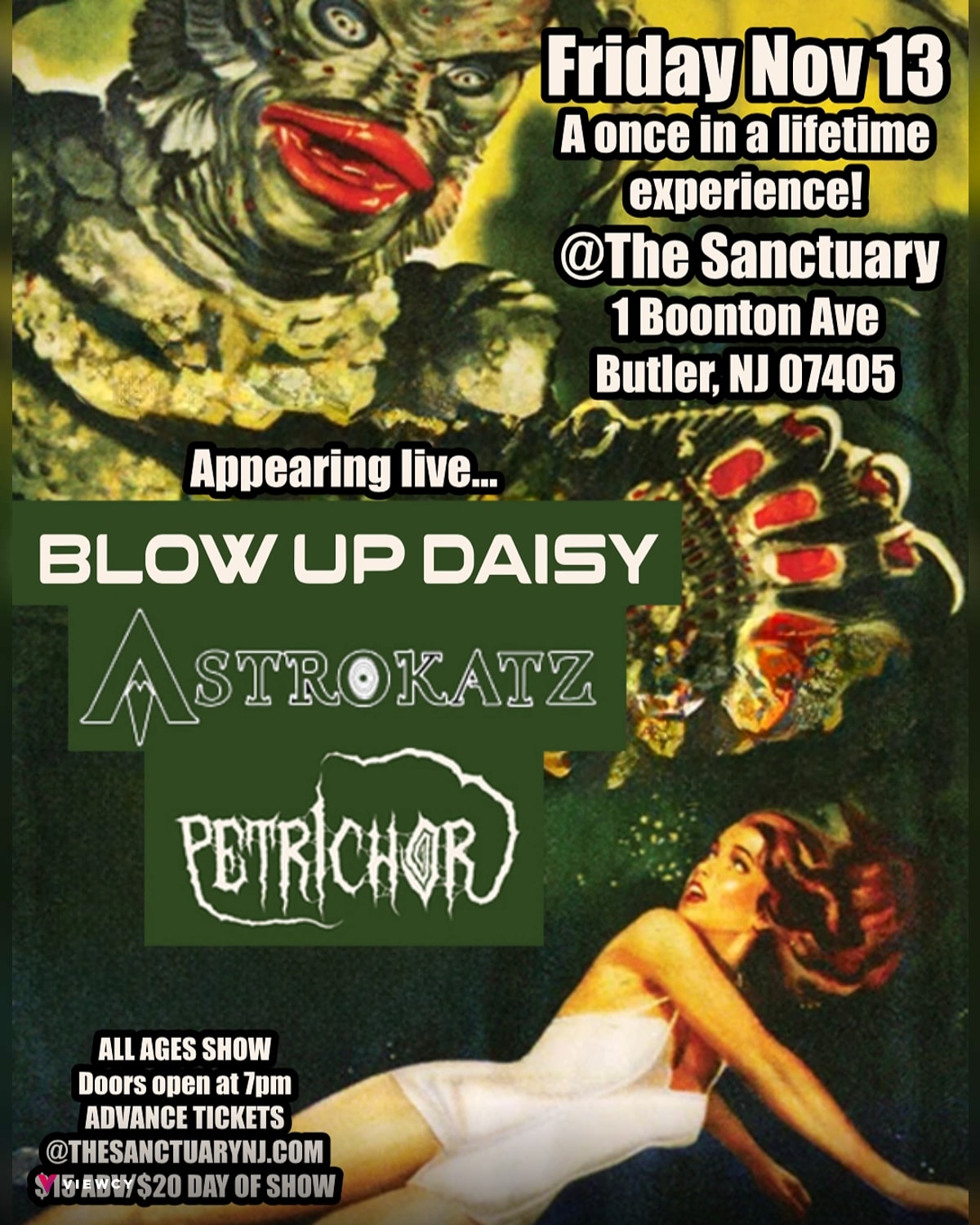 Blow Up Daisy, Astrokatz, Petrichor