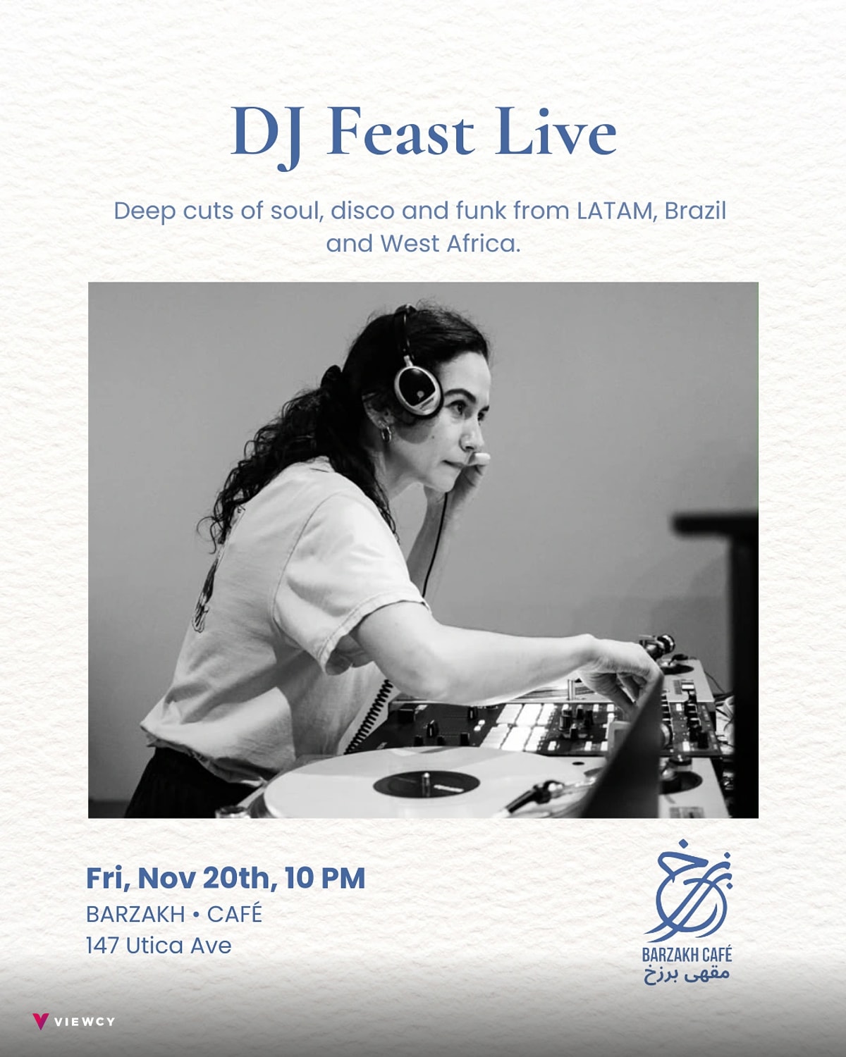 DJ Feast Live - Barzakh Cafe