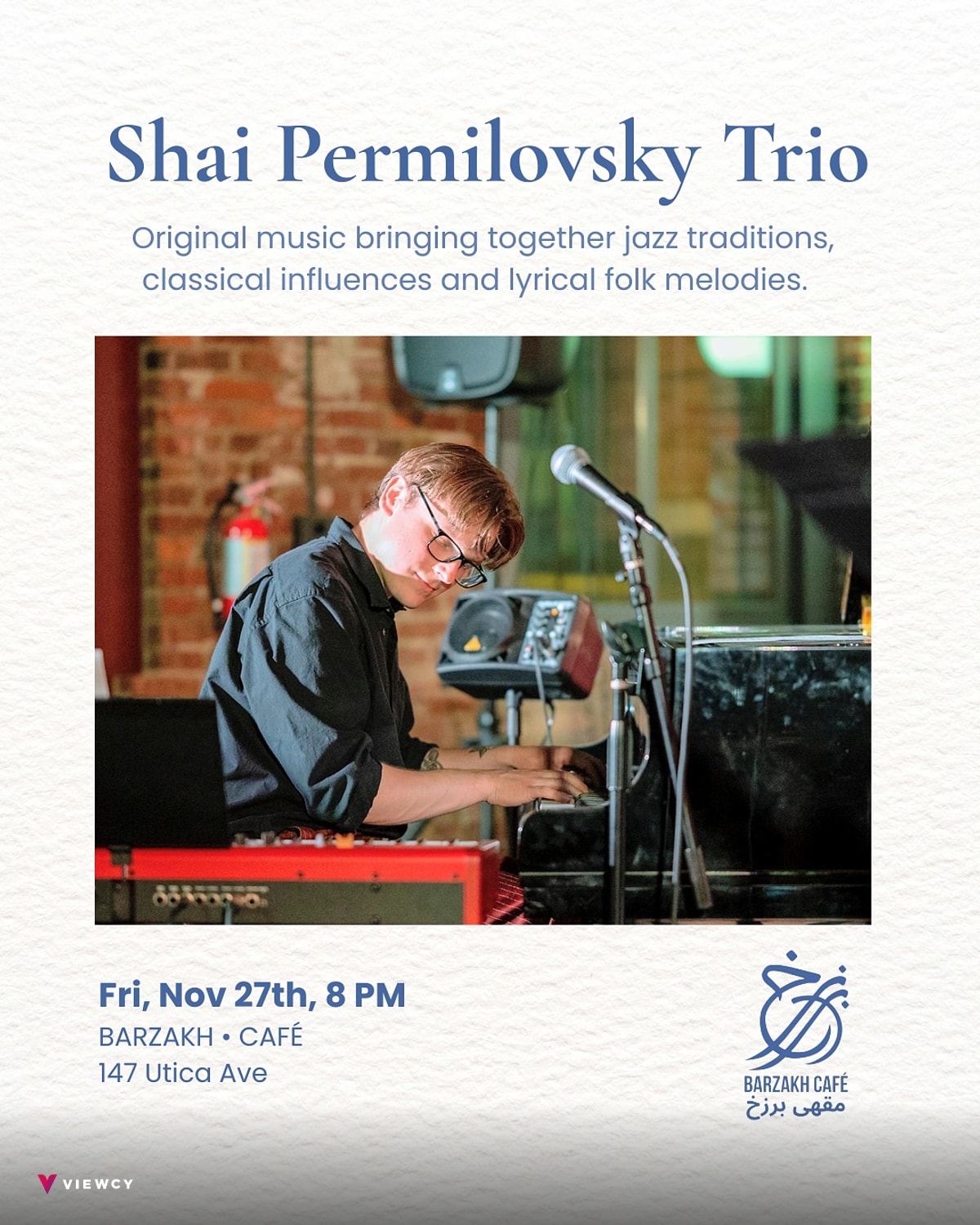 Shai Permilovsky Trio - Barzakh Cafe