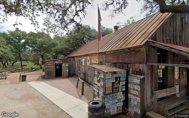 The Outdoor Main Stage at Luckenbach